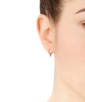 Maria Tash - 14ct 6.5mm Single Short Spike Hoop Earring image number 1