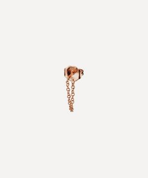 Maria Tash - 14ct 22mm Chain Wrap Stud Earring image number 1