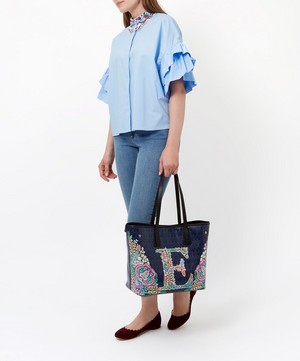 Liberty - Little Marlborough Tote Bag in A Print image number 1