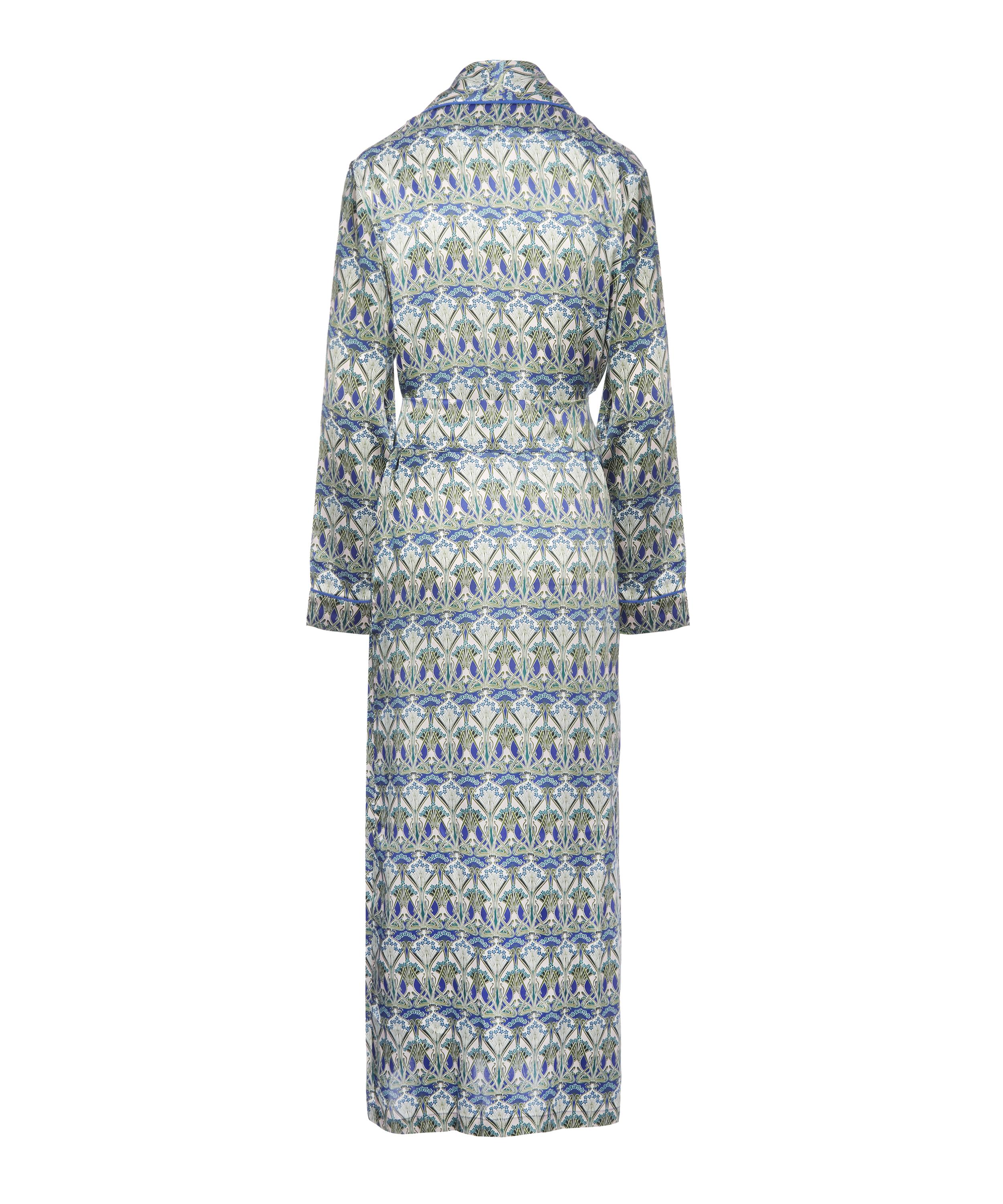 Liberty Print Ianthe Long Silk Robe | Liberty