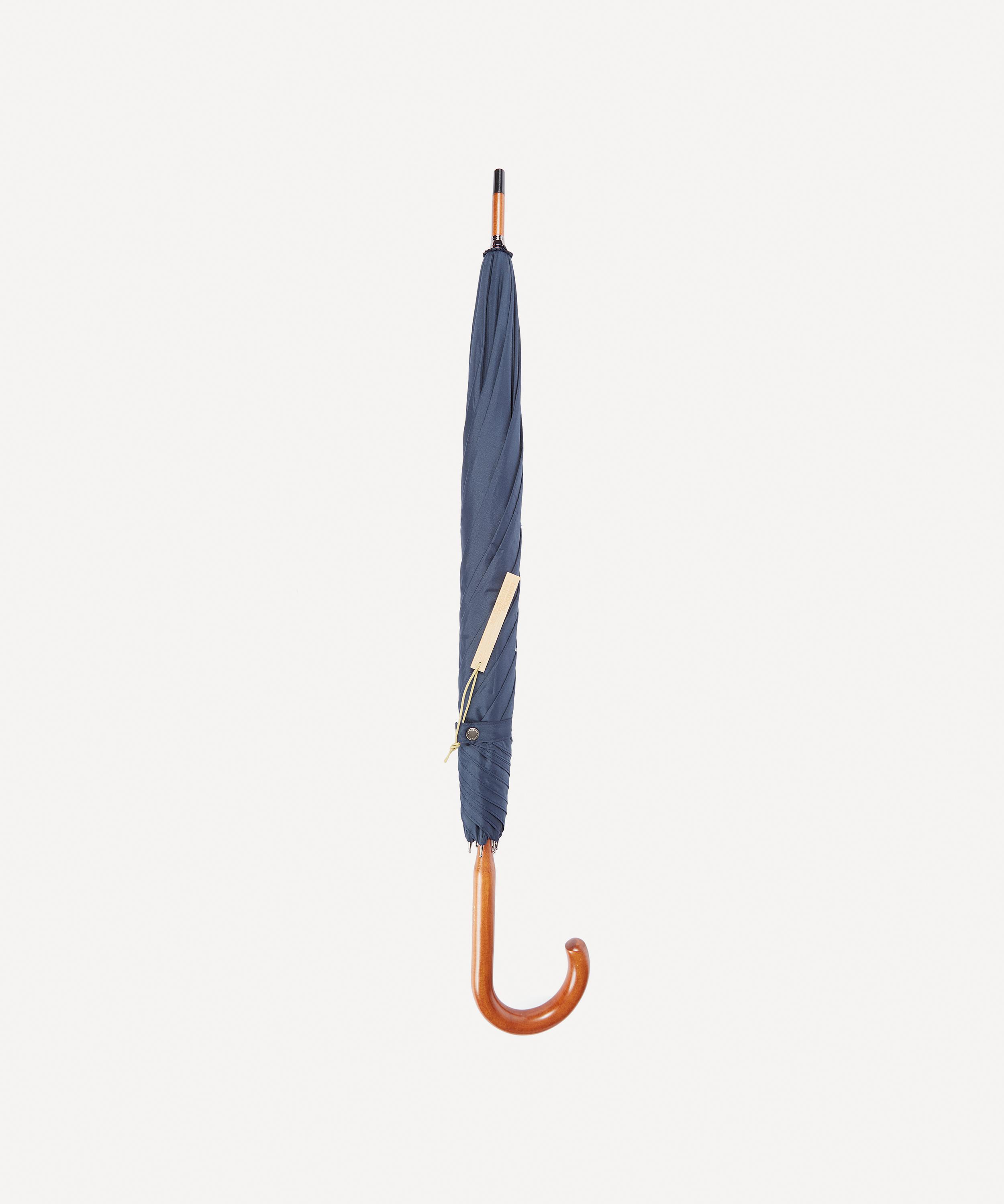 London Undercover - Classic Stripe Maple Wood Handle Umbrella image number 0