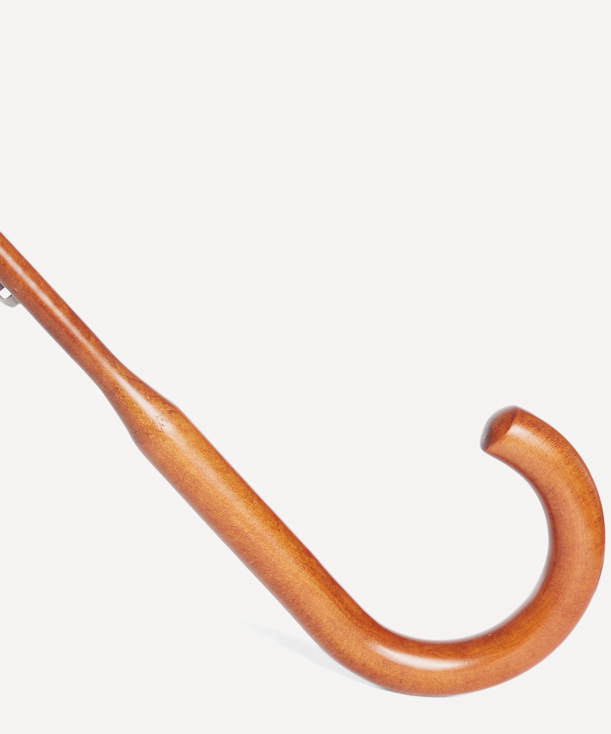London Undercover - Classic Stripe Maple Wood Handle Umbrella image number 2