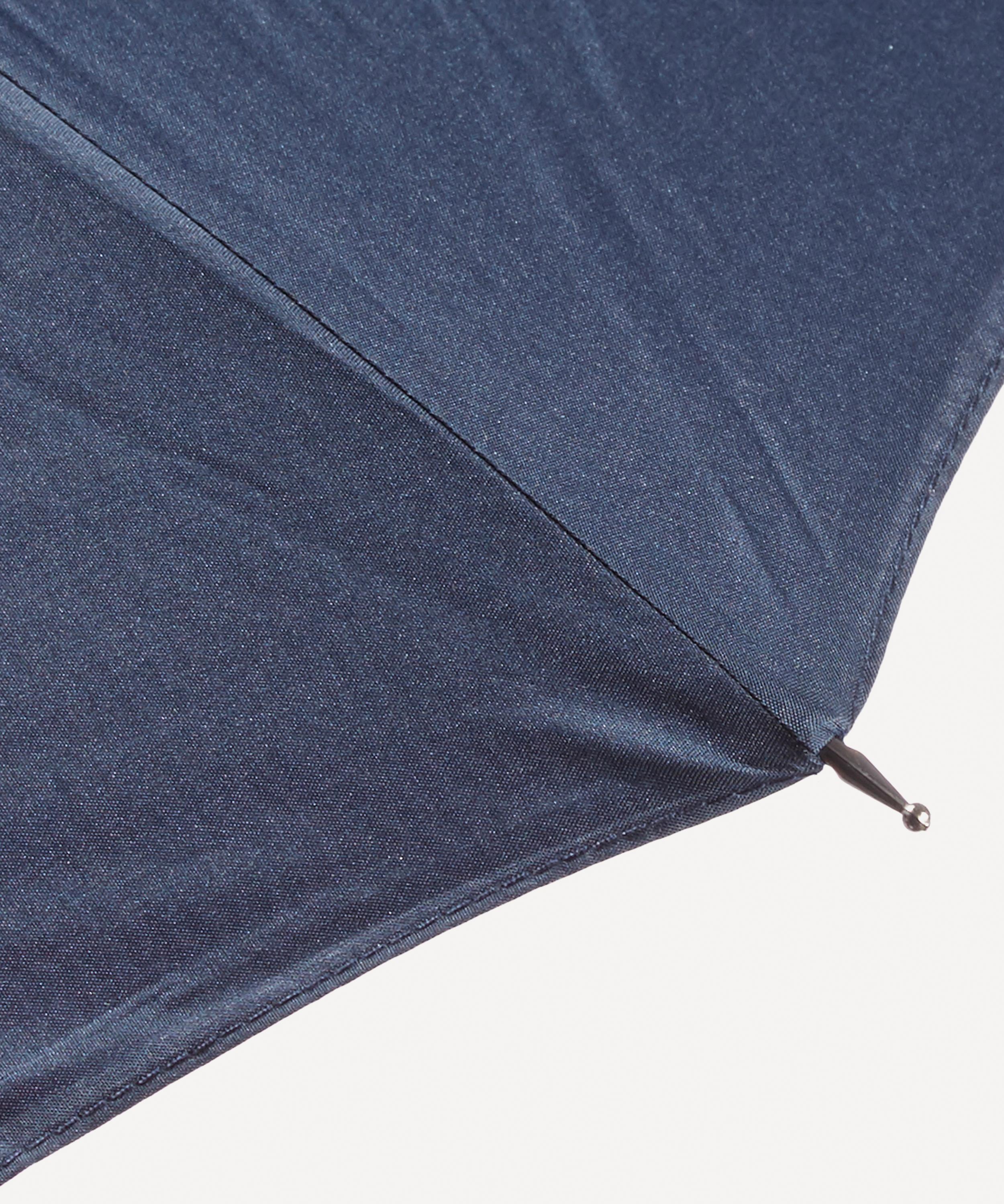 London Undercover Classic Stripe Maple Wood Handle Umbrella | Liberty