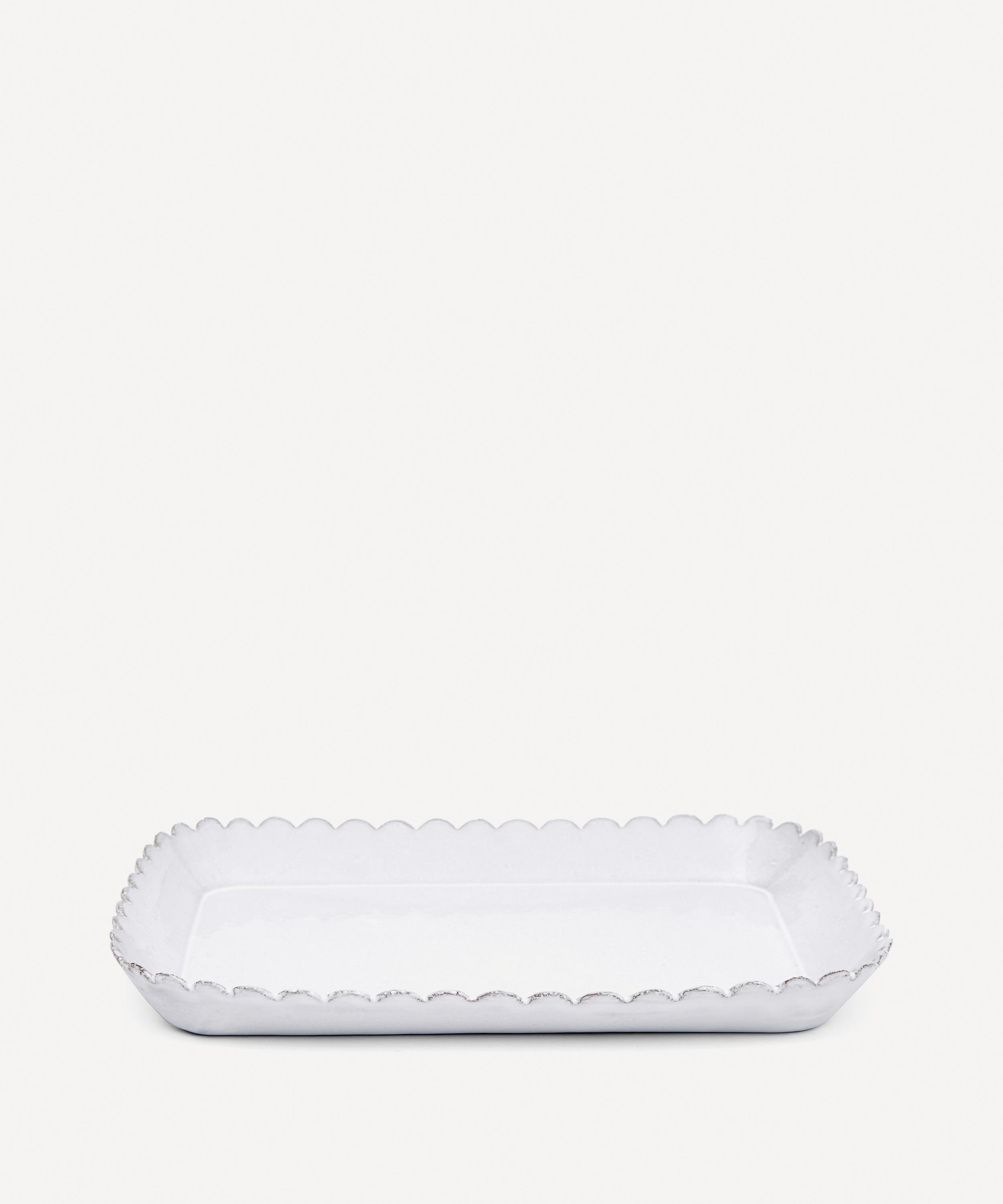 Astier de Villatte - Daisy Rectangular Platter image number 0