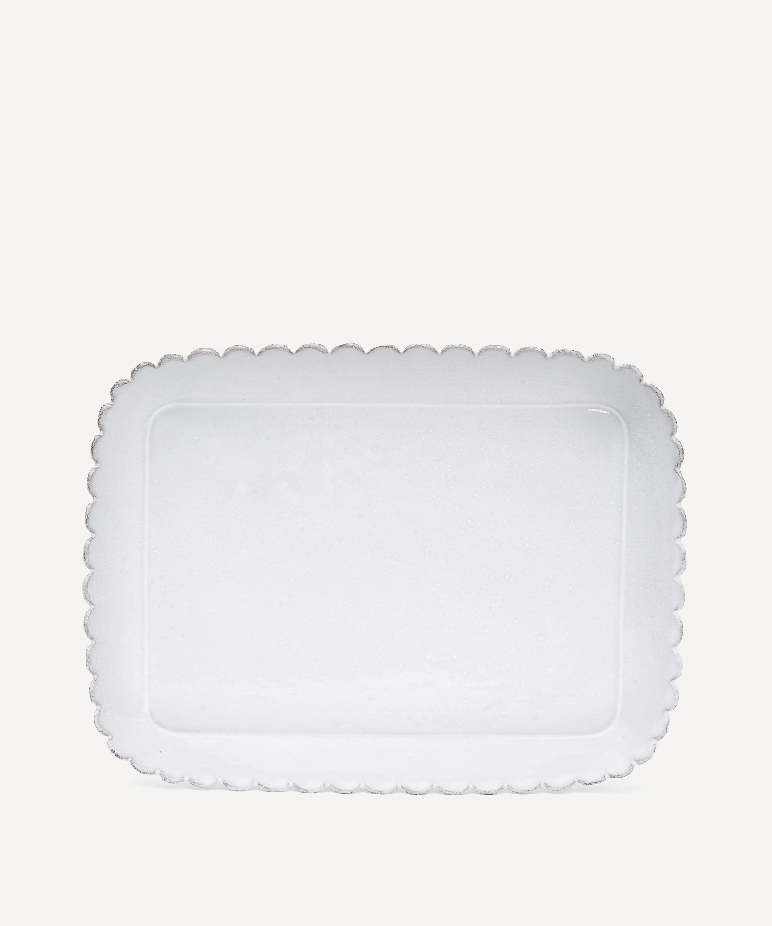 Astier de Villatte - Daisy Rectangular Platter image number 1