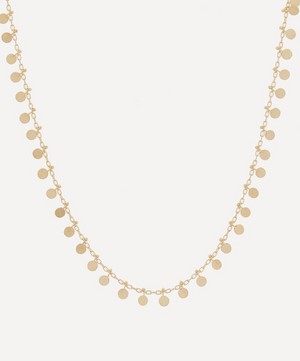 Sia Taylor - Gold Even Dots Necklace image number 2