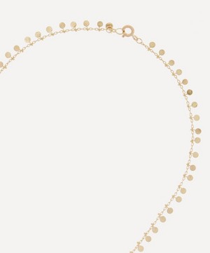 Sia Taylor - Gold Even Dots Necklace image number 3