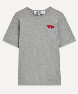 Double Heart Logo T-Shirt