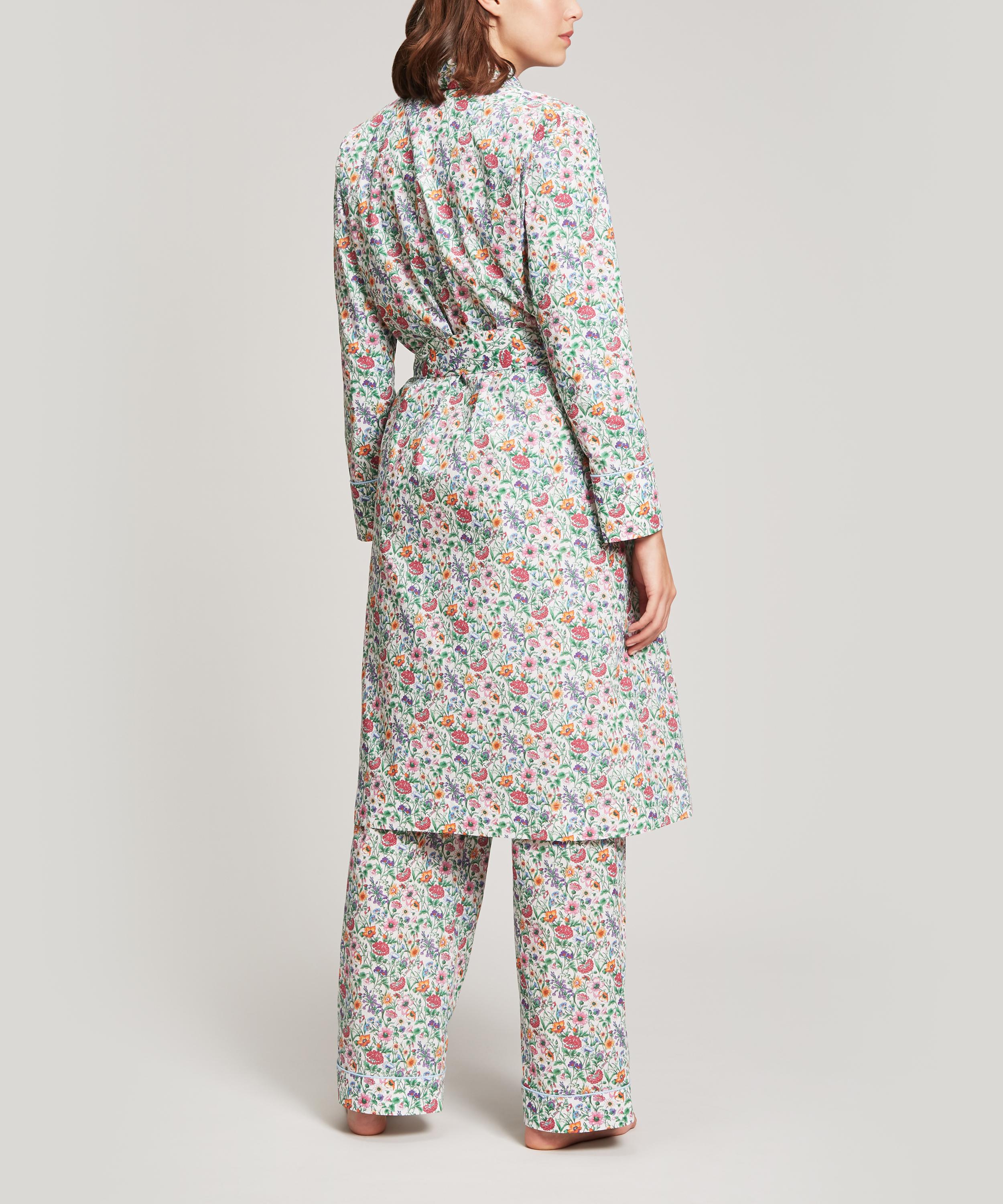 Liberty - Rachel Long Cotton Robe image number 2