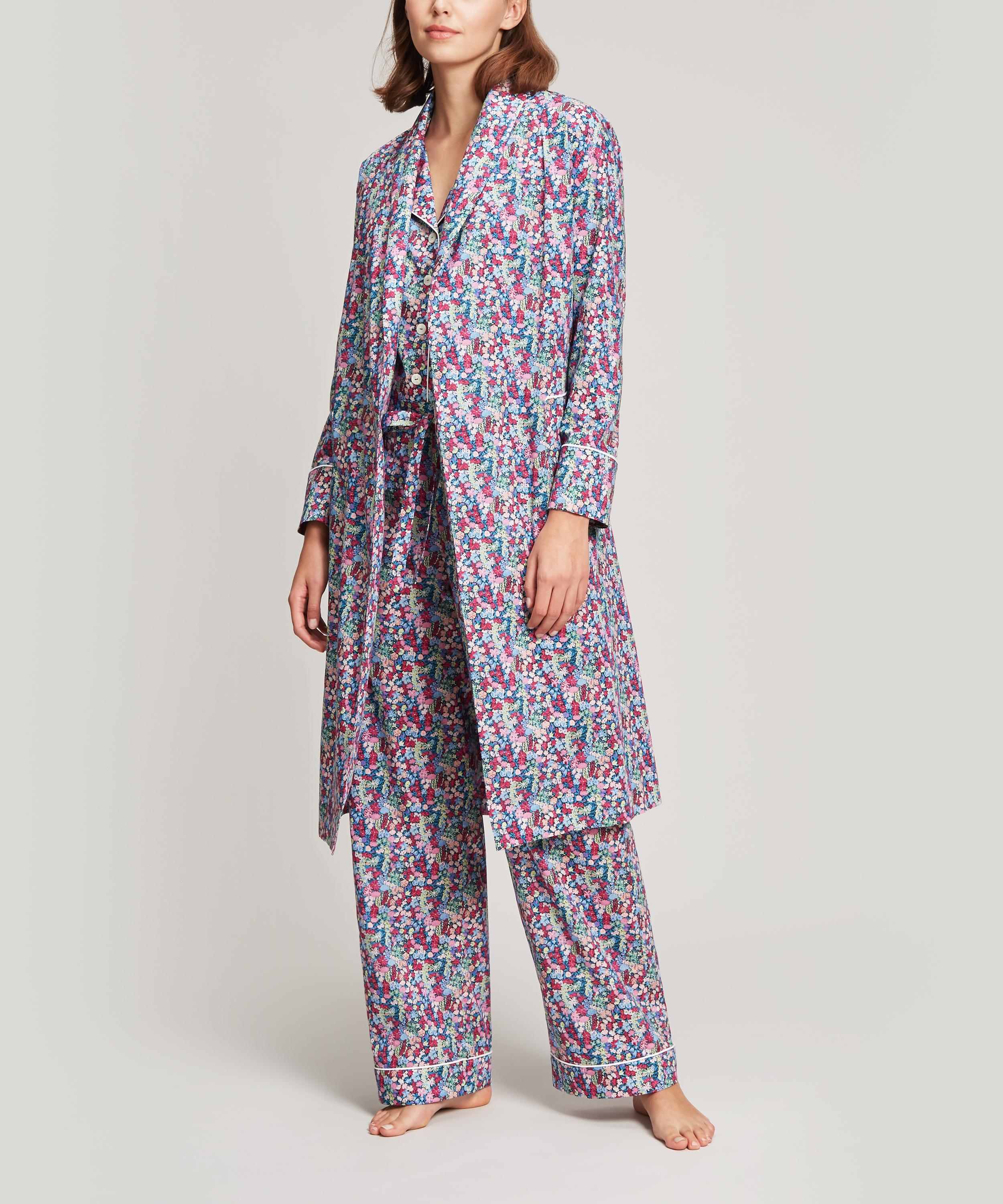 Liberty - Emily Jane Long Cotton Robe image number 1