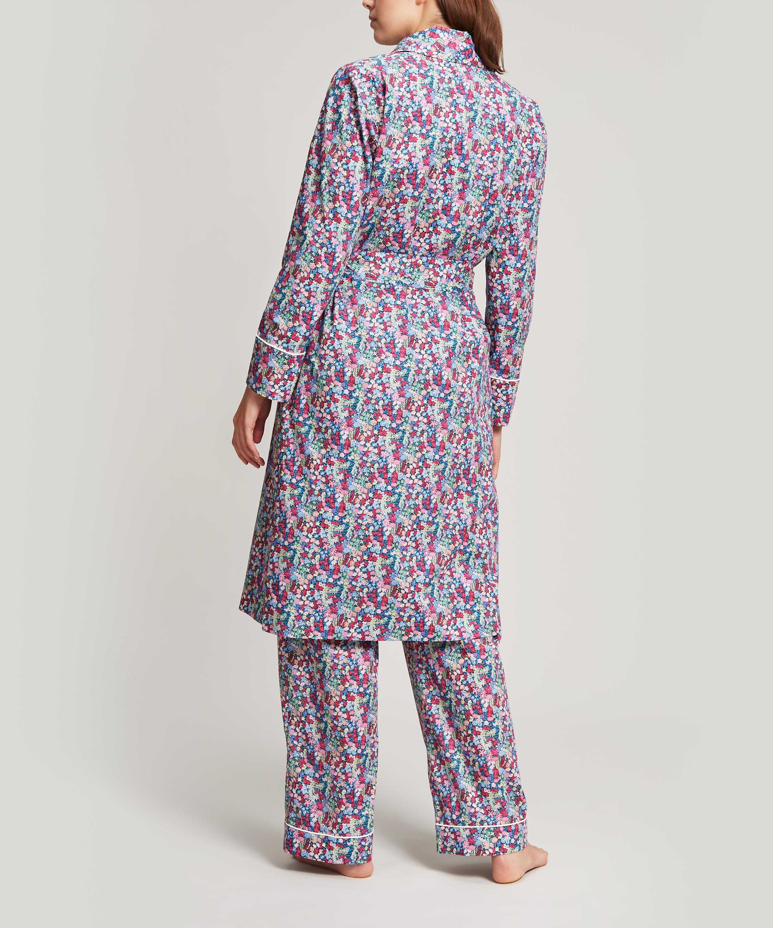 Liberty - Emily Jane Long Cotton Robe image number 2