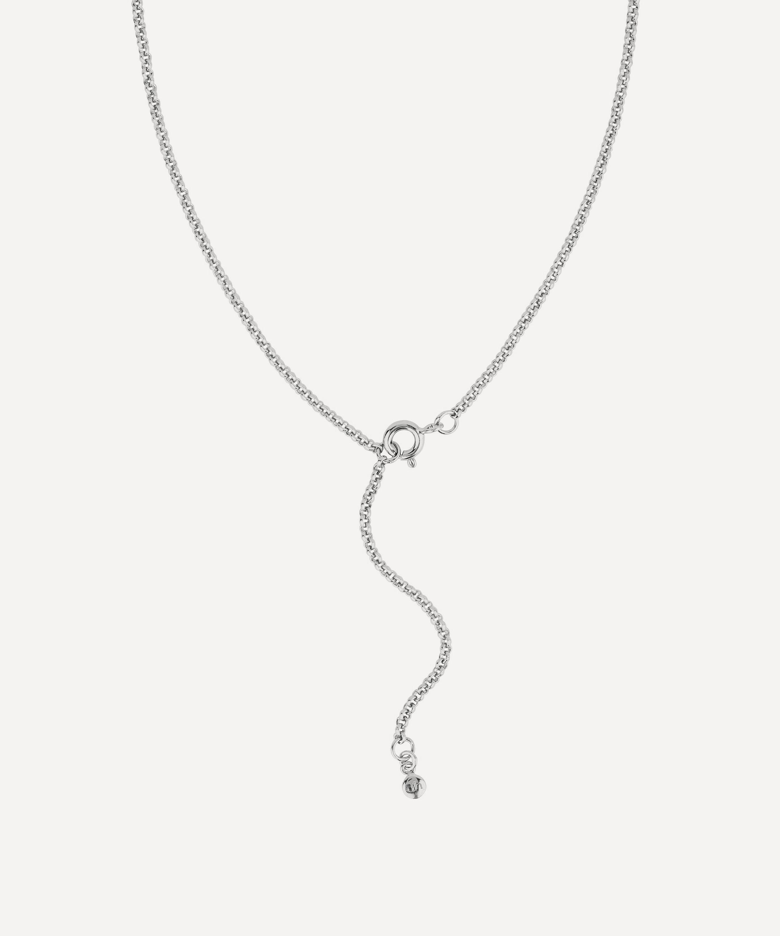 Dinny Hall - Large Silver My World Locket image number 2