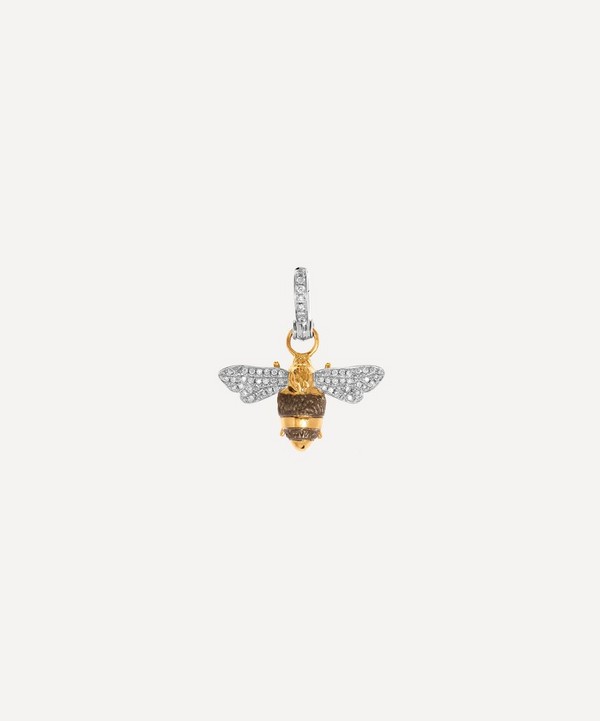Annoushka - 18ct Gold Mythology Diamond Bumblebee Pendant image number null