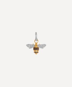 18ct Gold Mythology Diamond Bumblebee Pendant