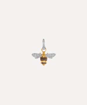 Annoushka - 18ct Gold Mythology Diamond Bumblebee Pendant image number 0