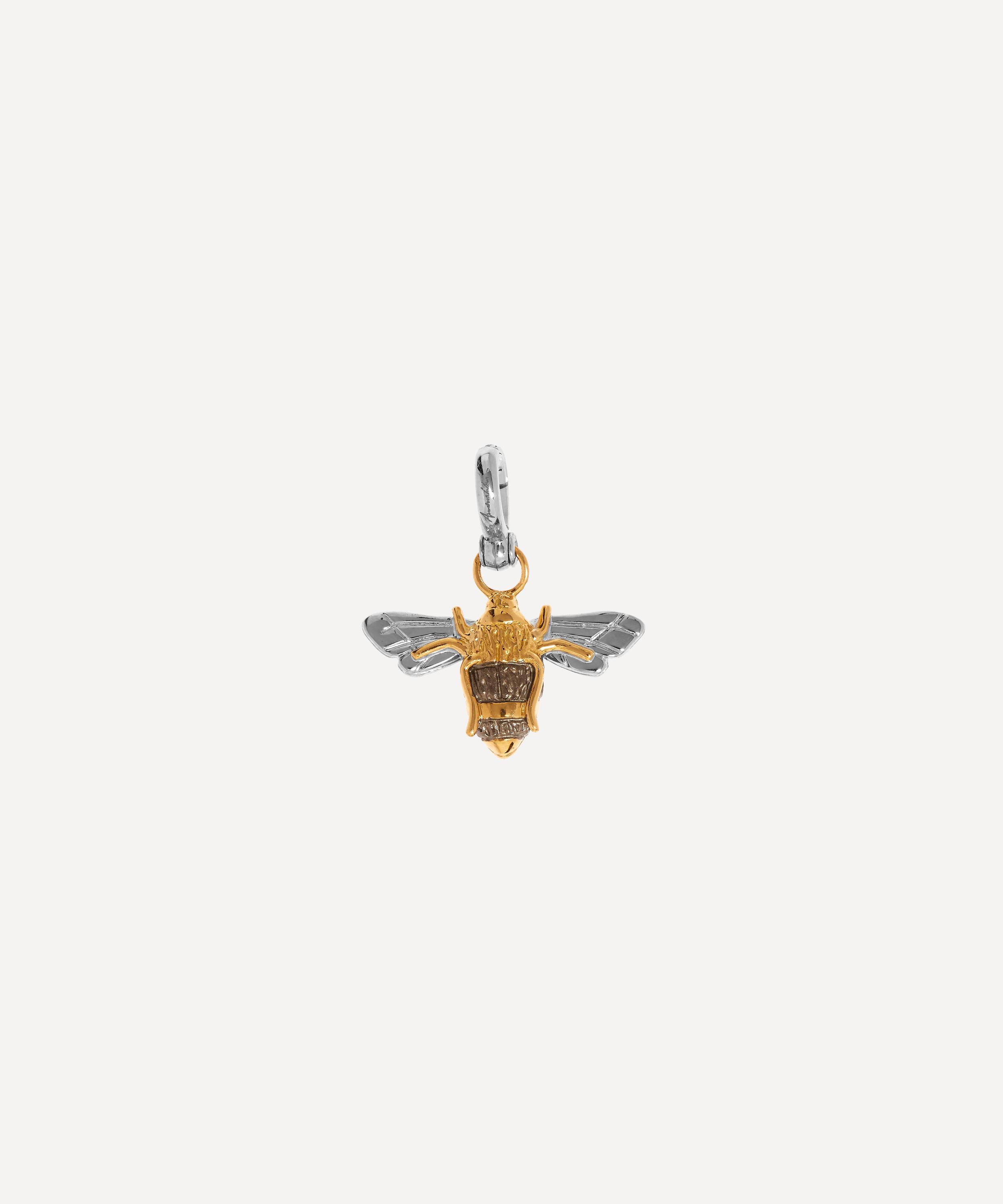 Annoushka - 18ct Gold Mythology Diamond Bumblebee Pendant image number 3