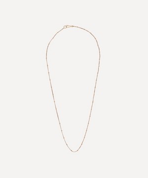 Annoushka - 14ct Rose Gold Saturn Short Chain Necklace image number 0