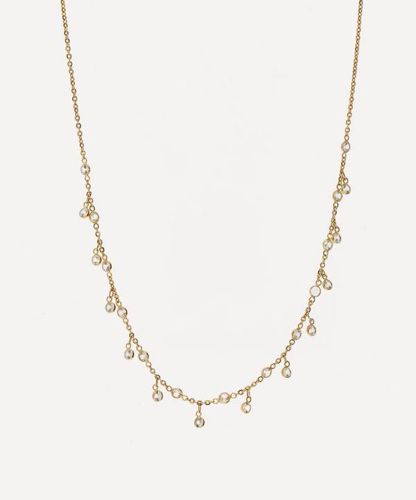 Annoushka - 18ct Gold Nectar White Sapphire Necklace image number 0