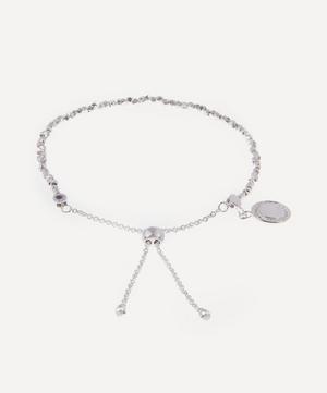 Astley Clarke - Silver Cosmos White Sapphire Kula Bracelet image number 3