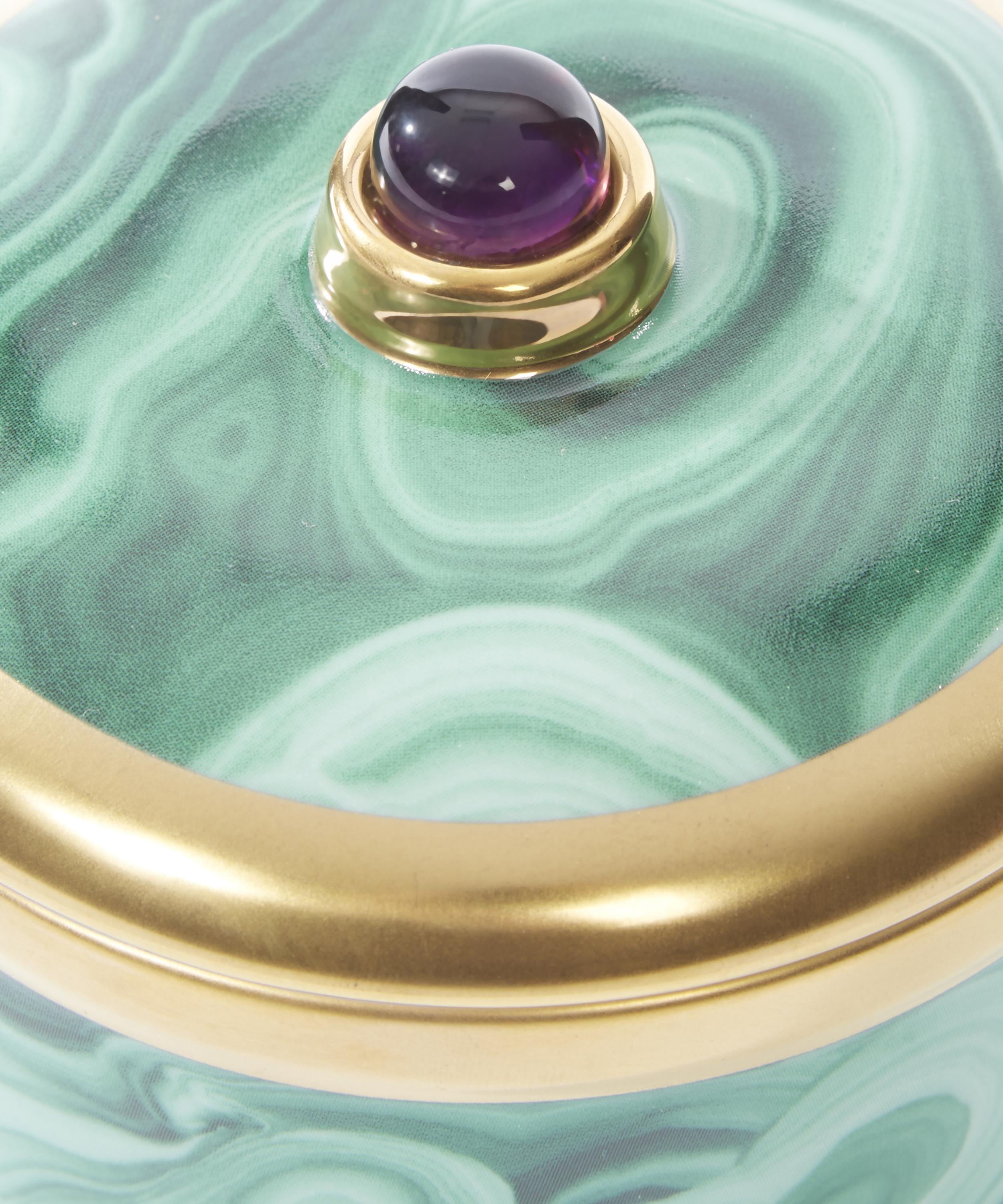 L'Objet - Malachite Candle image number 3