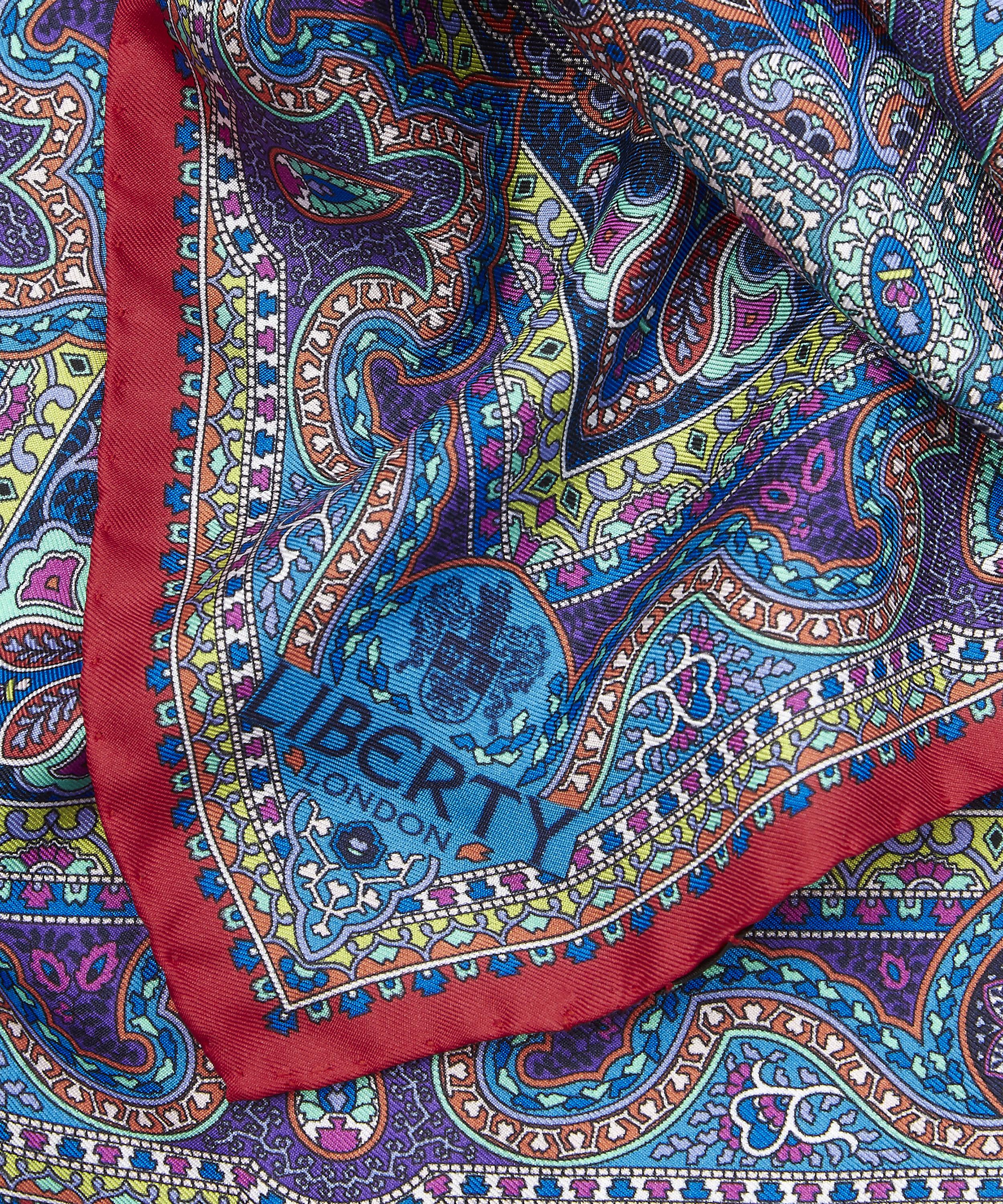 Liberty - Marlborough 45 x 45 Silk Twill Scarf image number 2