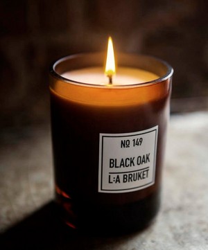 L:A Bruket - Black Oak Candle image number 1