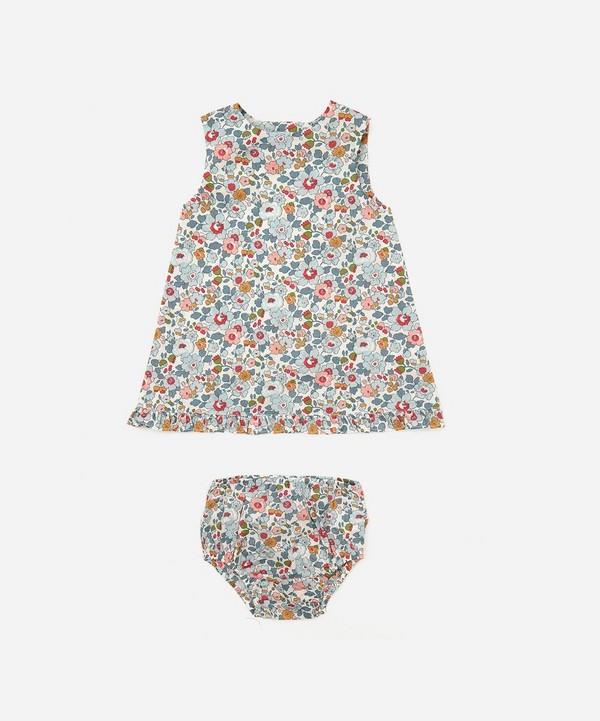 Liberty - Betsy Wrap Dress and Bloomers 3 Months-3 Years