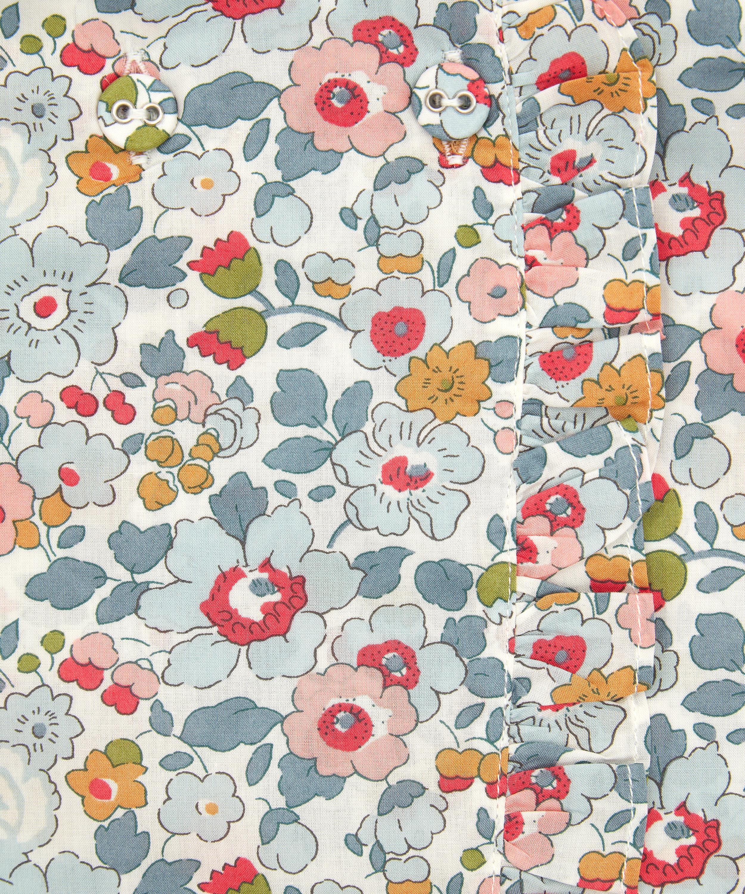 Liberty - Betsy Wrap Dress and Bloomers 3 Months-3 Years image number 3