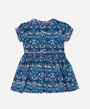 Liberty - Strawberry Thief Short Sleeved Dress 3-24 Months image number 1