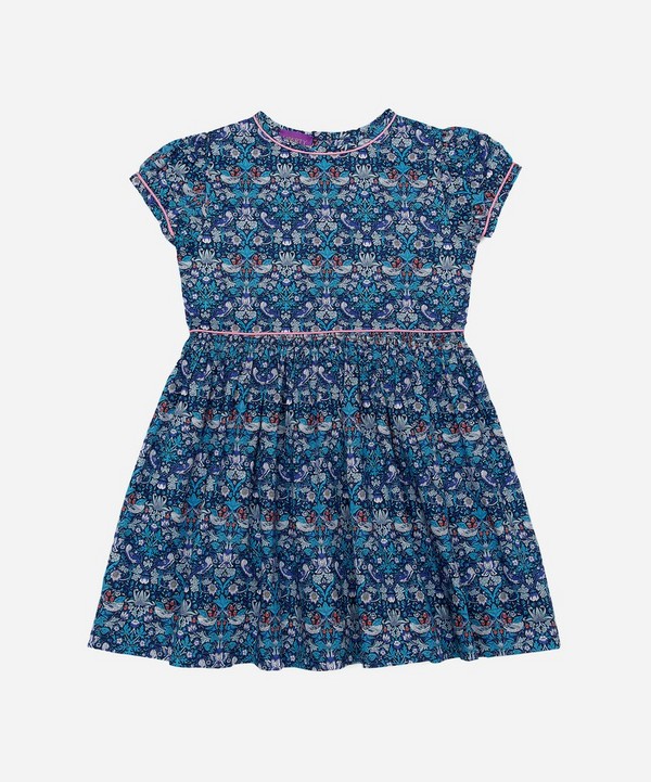Liberty - Strawberry Thief Short Sleeved Dress 2-10 Years image number null