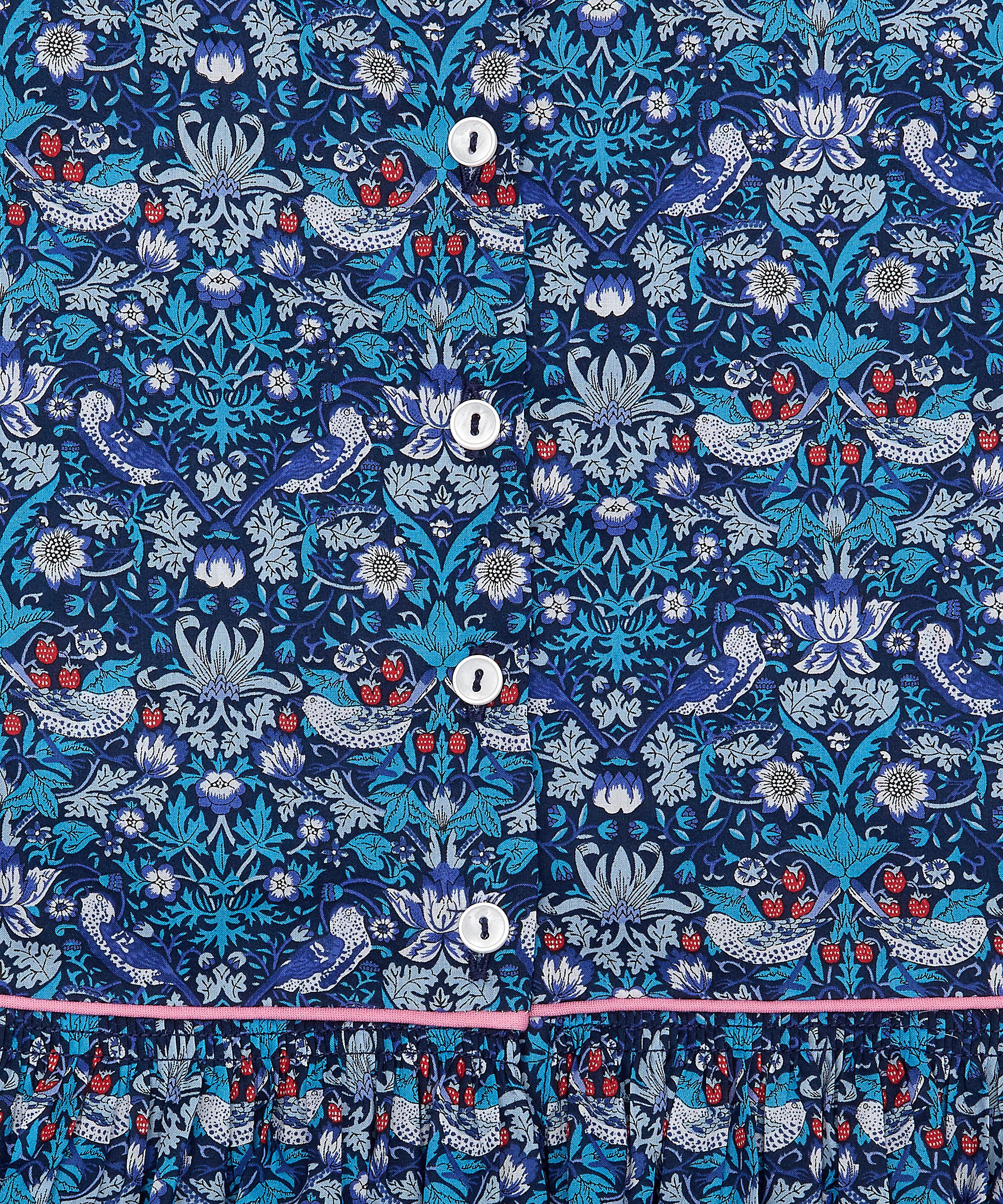 Liberty - Strawberry Thief Short Sleeved Dress 2-10 Years image number 3