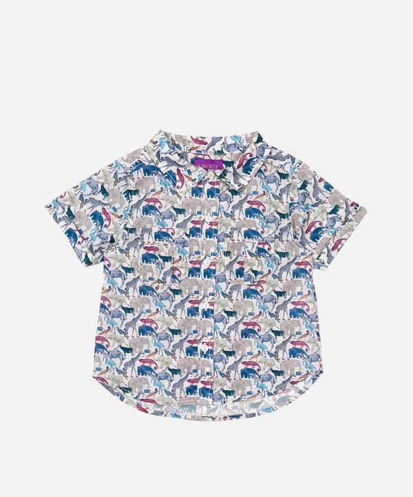 Liberty - Queue For The Zoo Short Sleeved Shirt 2-10 Years image number 0