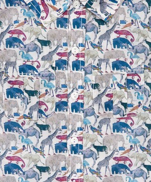 Liberty - Queue For The Zoo Short Sleeved Shirt 2-10 Years image number 2