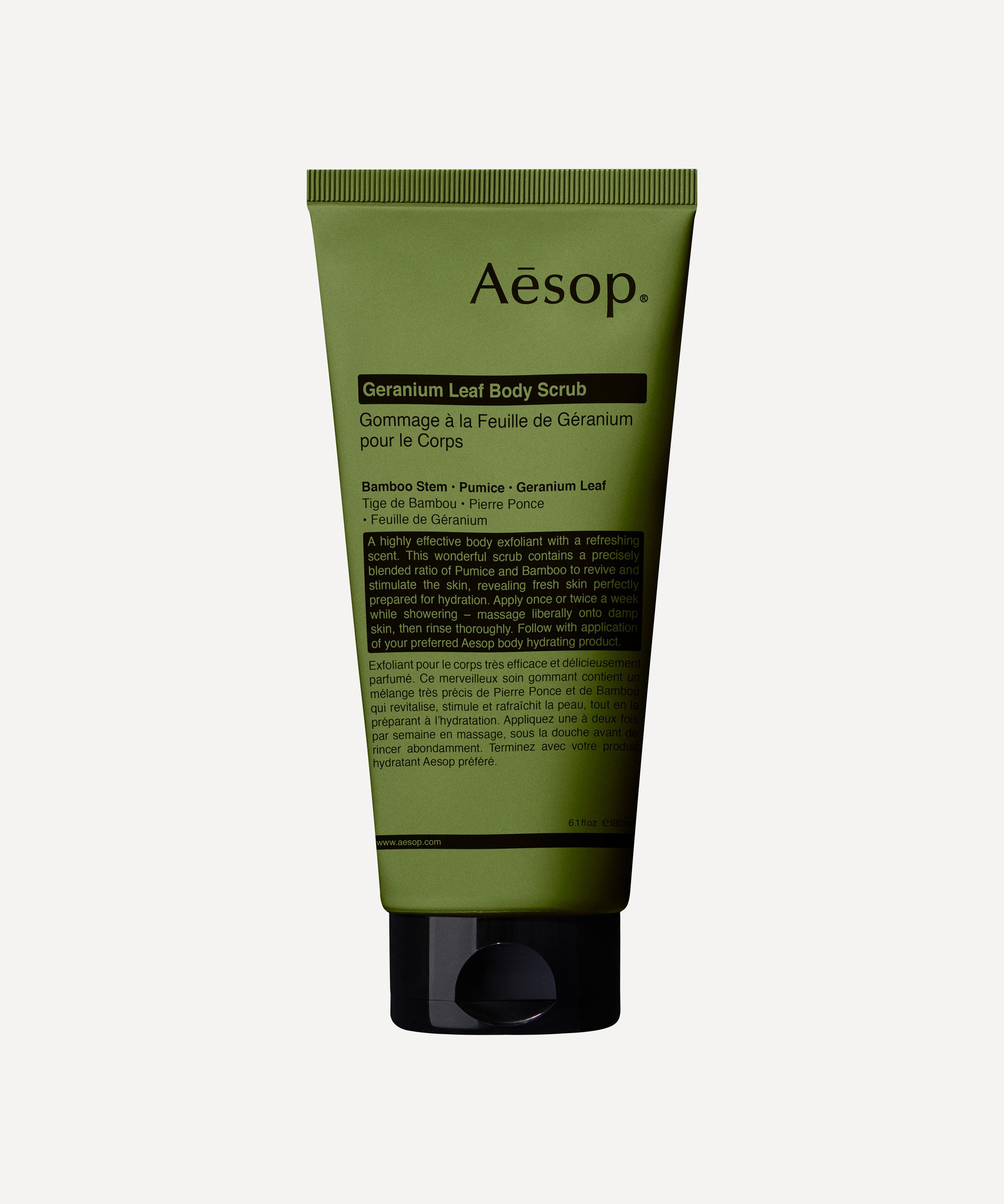 Aesop - Geranium Leaf Body Scrub 170ml