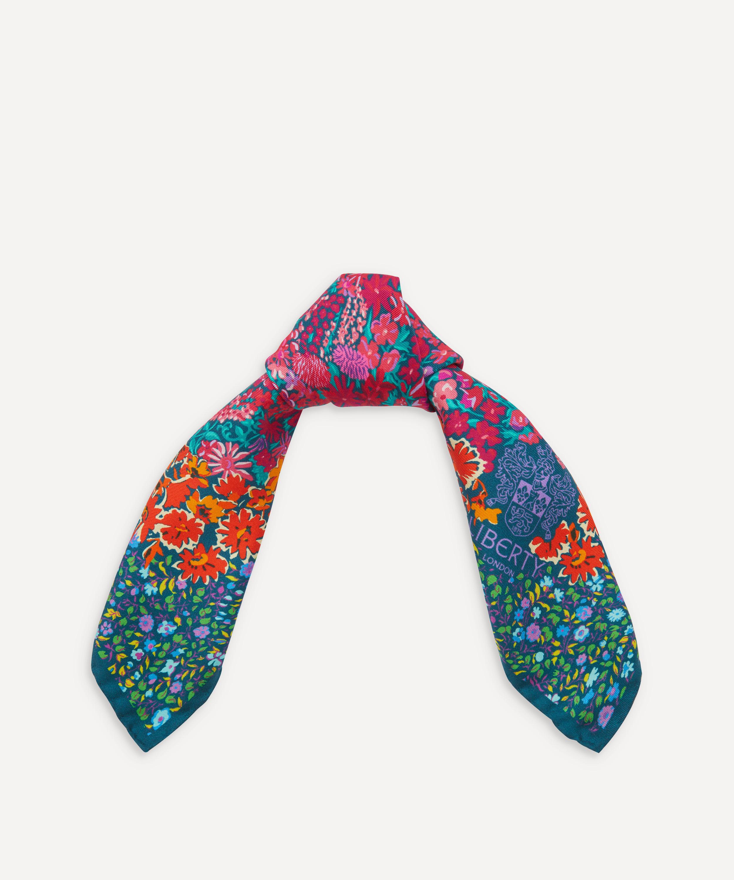 Liberty - Floral Medley 45 x 45cm Silk Scarf image number 