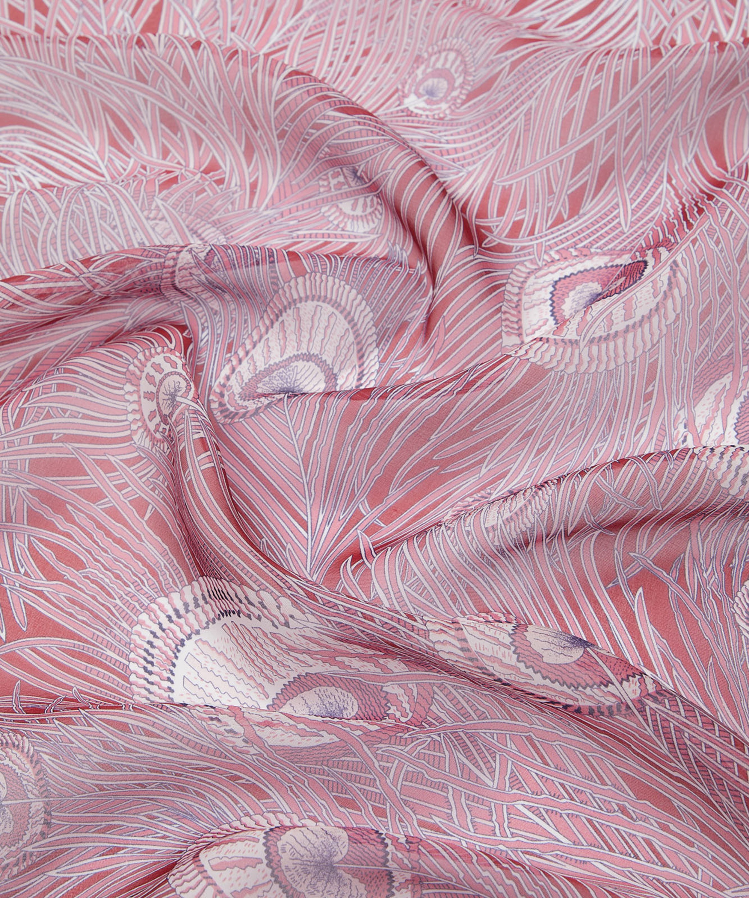 Liberty - Hera 110 x 130 Silk Chiffon Scarf image number 4