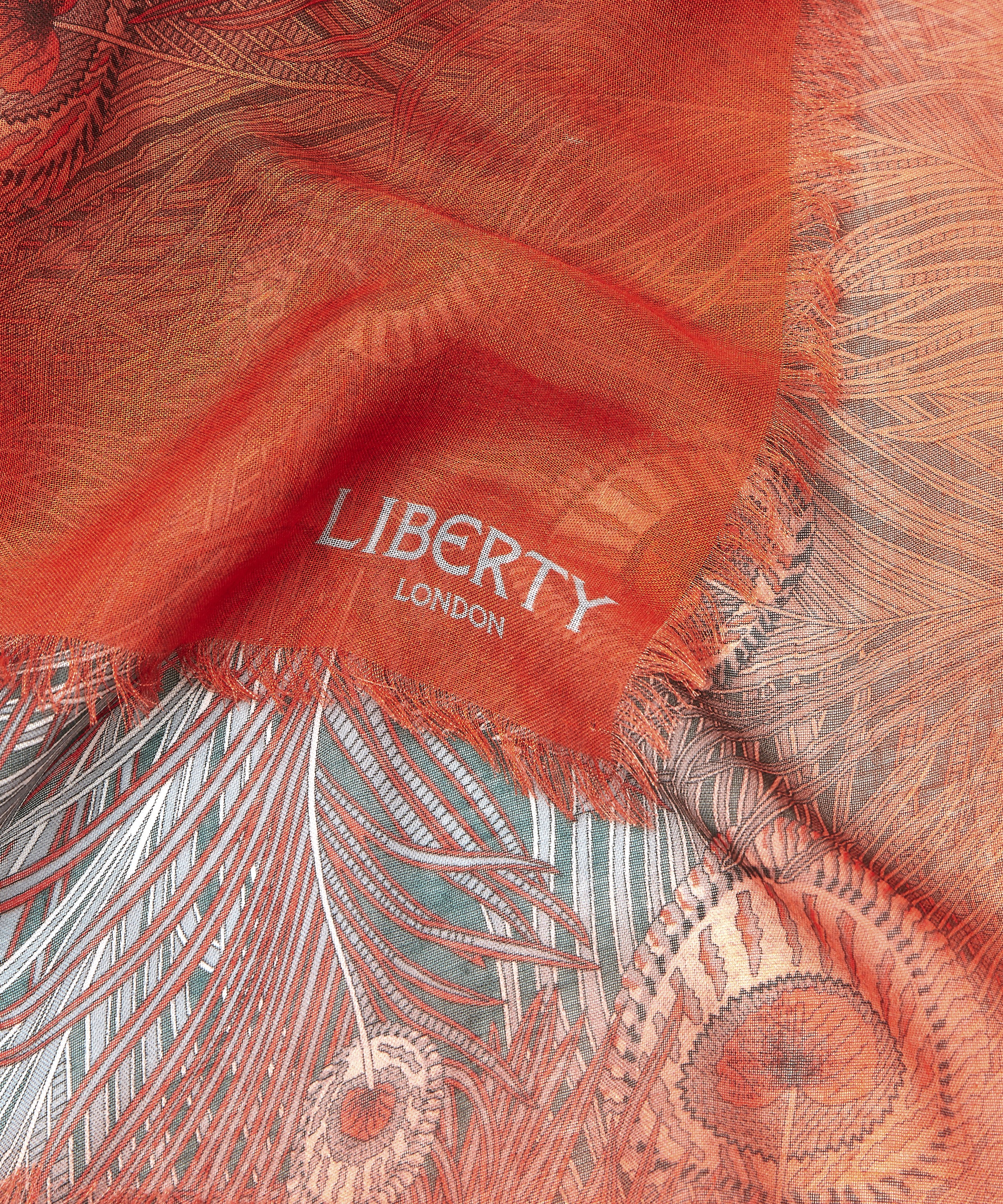 Liberty - Hera 110 x 130 Silk Chiffon Scarf image number 2