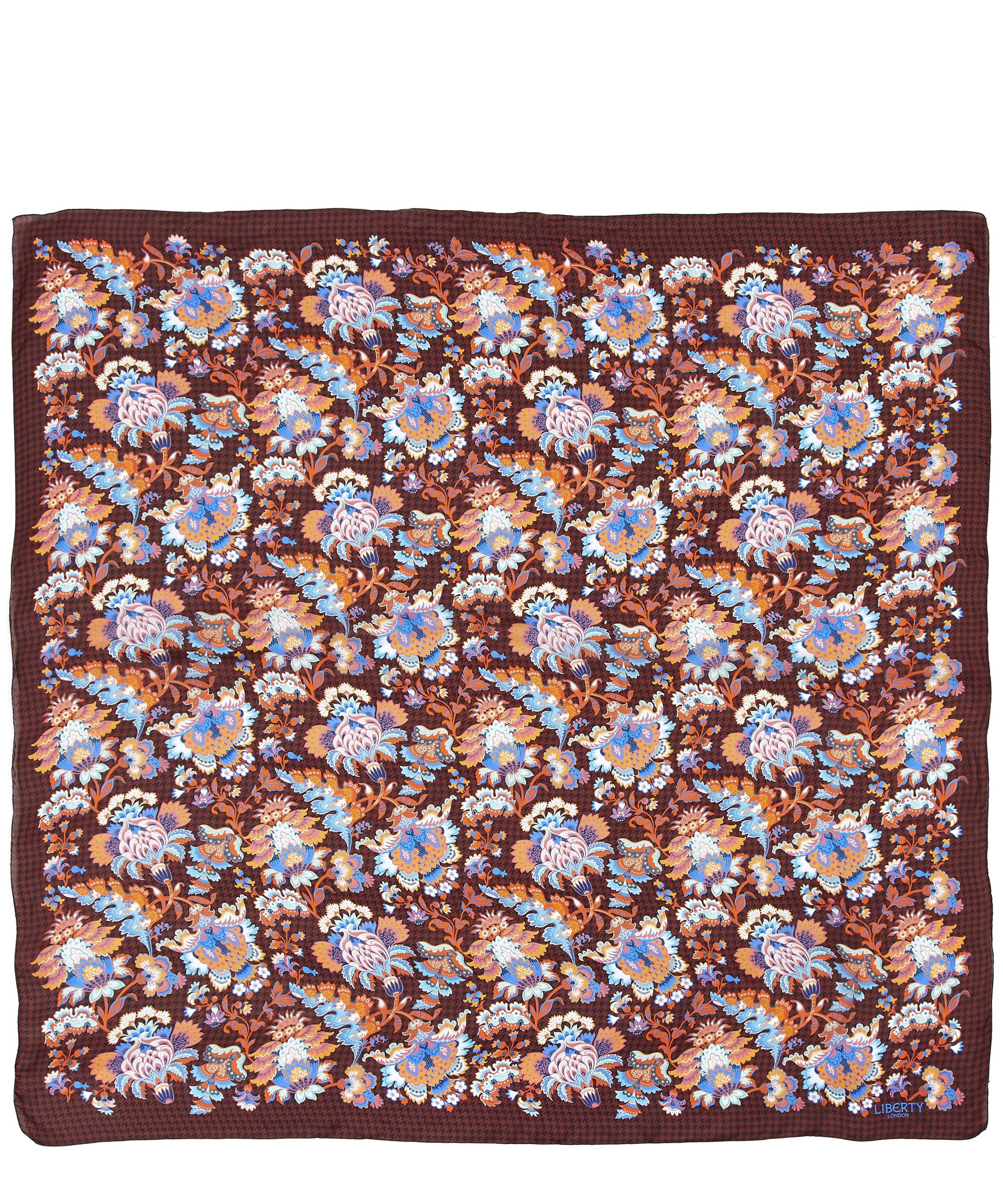 Liberty - Madelaine 140 x 140 Houndstooth Scarf image number 1