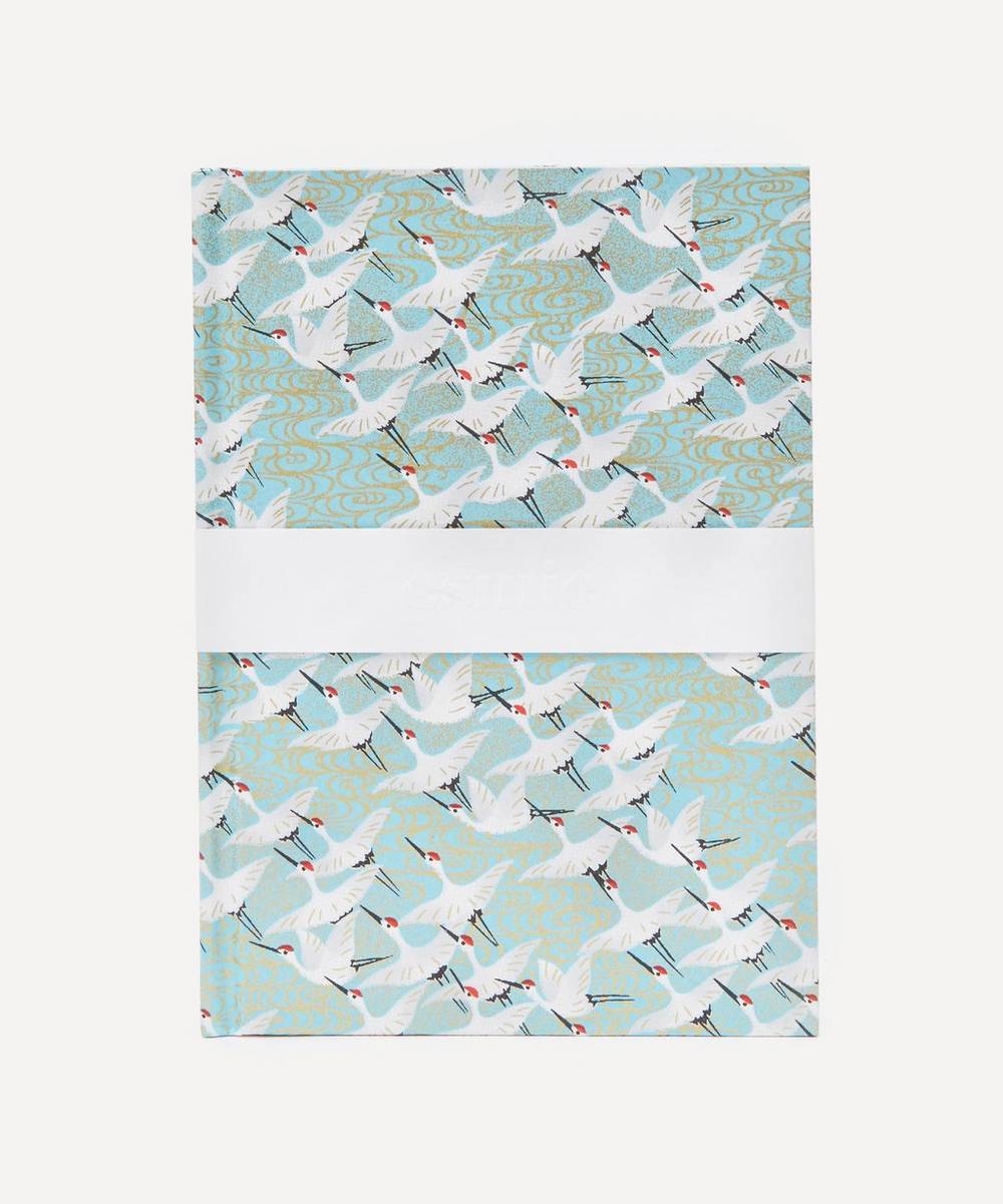 Esmie - White Cranes Medium Notebook