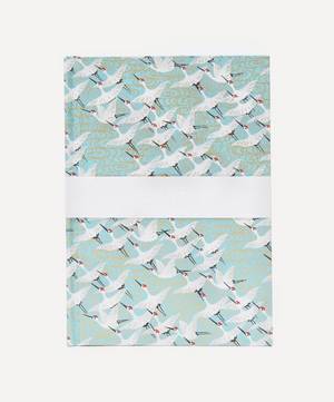 White Cranes Medium Notebook