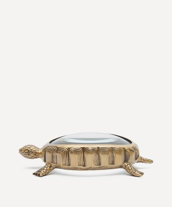 L'Objet - Gold-Plated Turtle Magnifying Glass image number 0