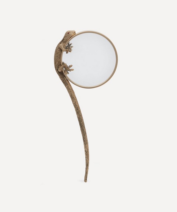 L'Objet - Gold-Plated Gecko Magnifying Glass image number null