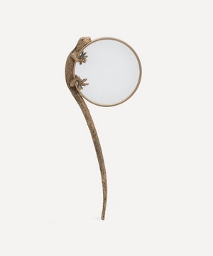 L'Objet - Gold-Plated Gecko Magnifying Glass image number 0