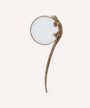 L'Objet - Gold-Plated Gecko Magnifying Glass image number 1