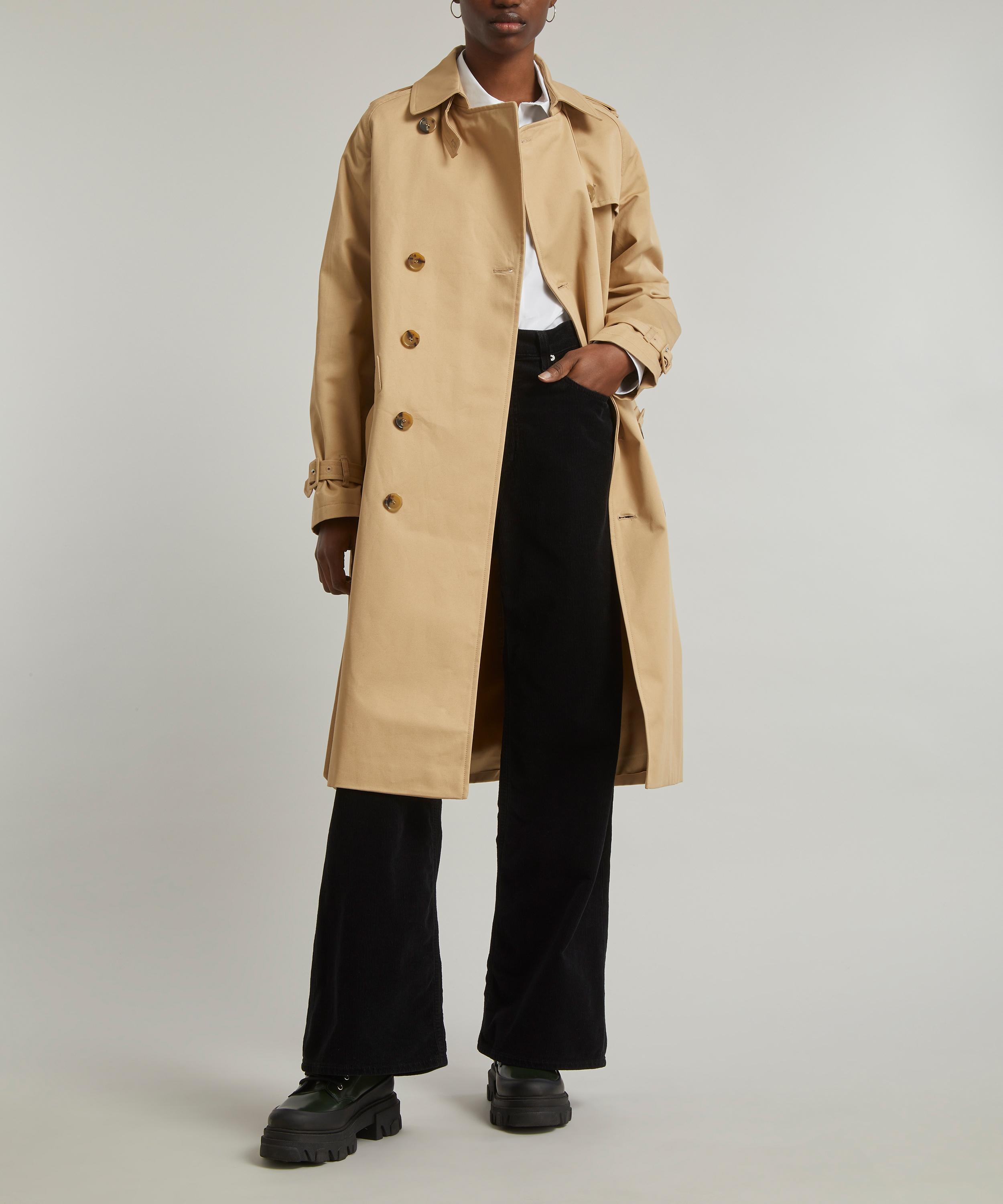 A.P.C. Greta Classic Trench Coat Liberty