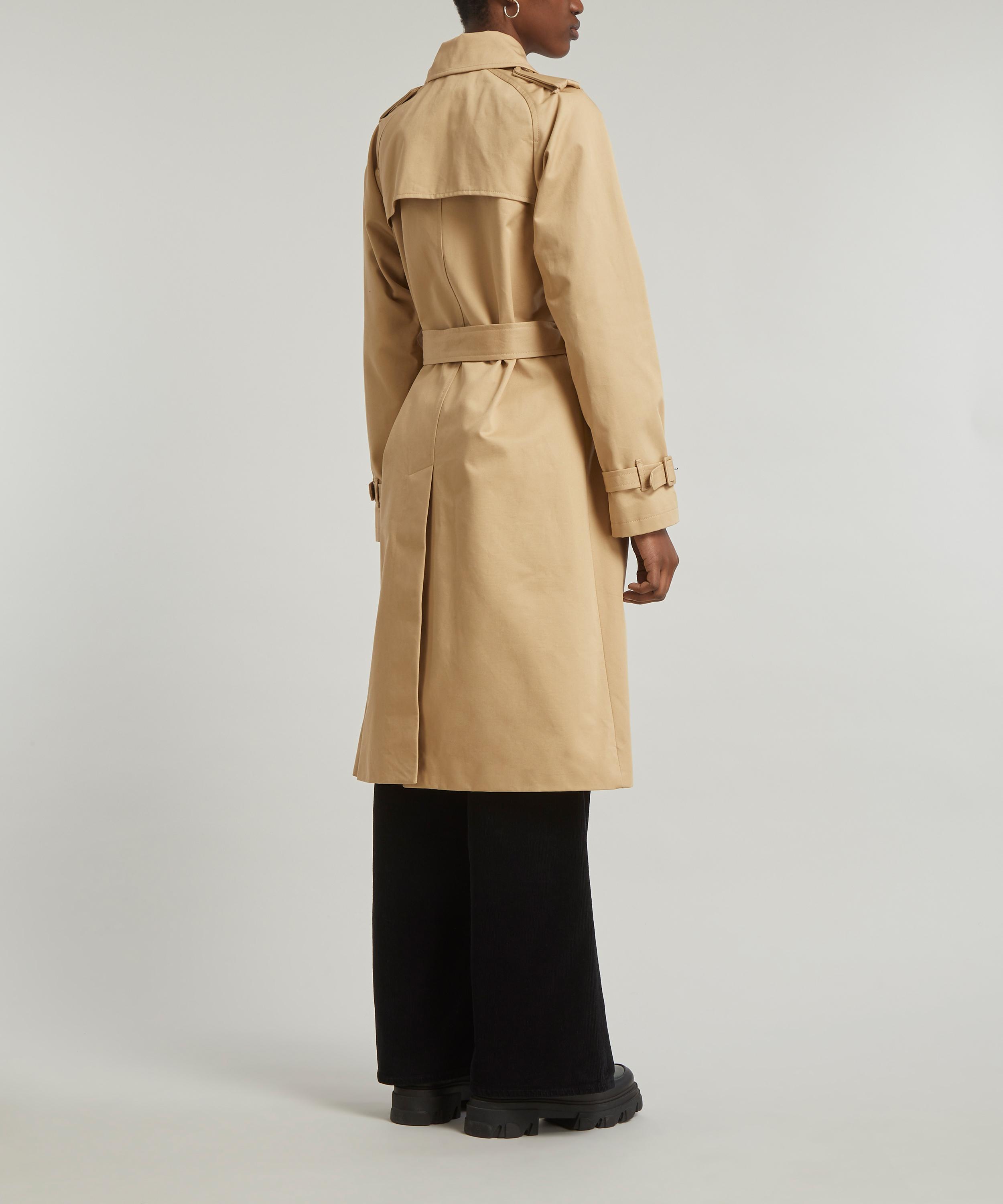 A.P.C. Greta Classic Trench Coat Liberty