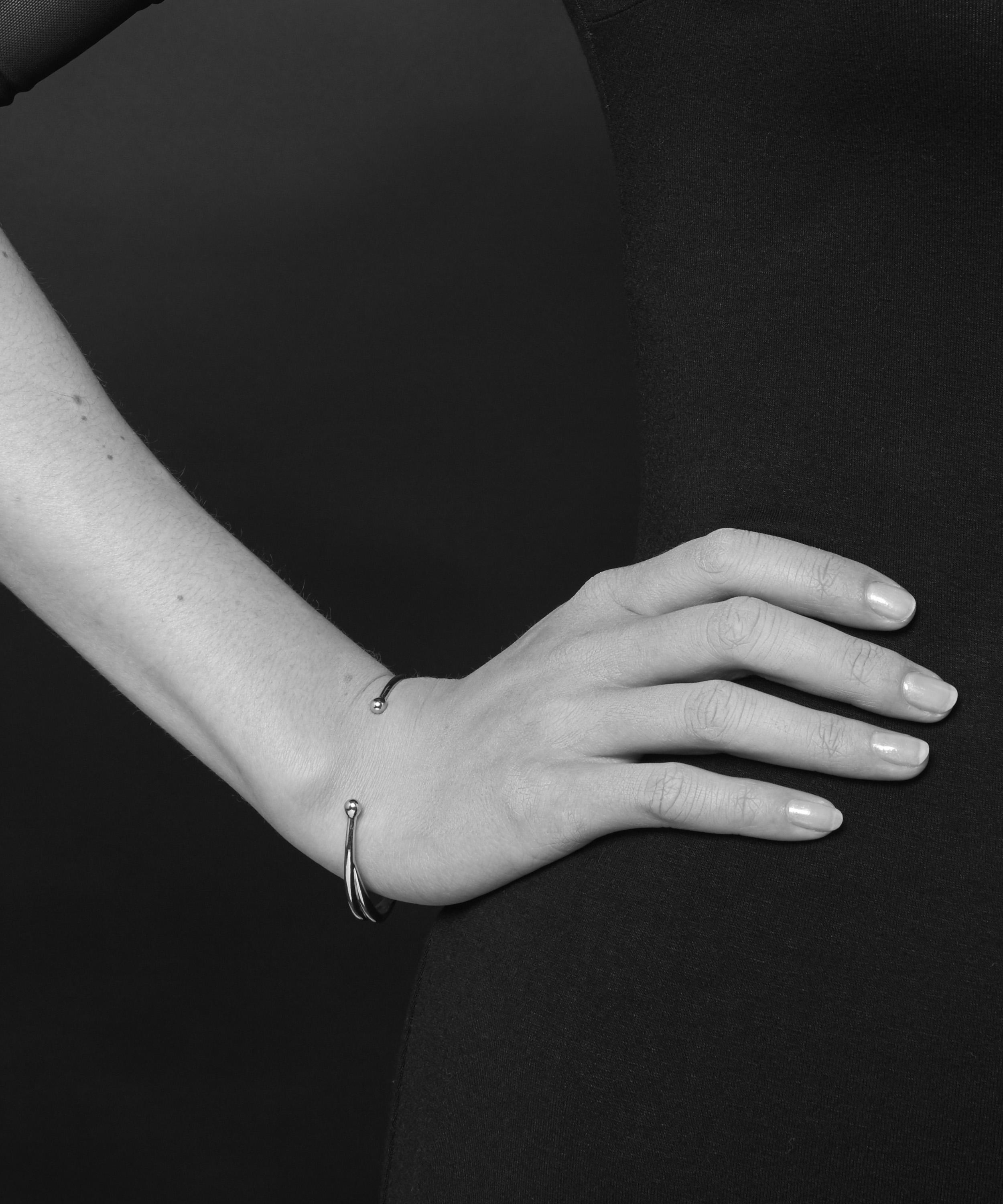Dinny Hall - Gold Plated Vermeil Silver Twist Cuff Bracelet image number 2