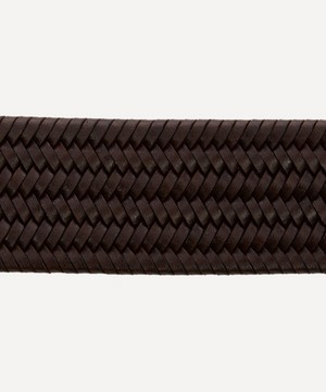 Anderson's - Plain Leather Woven Belt image number 2