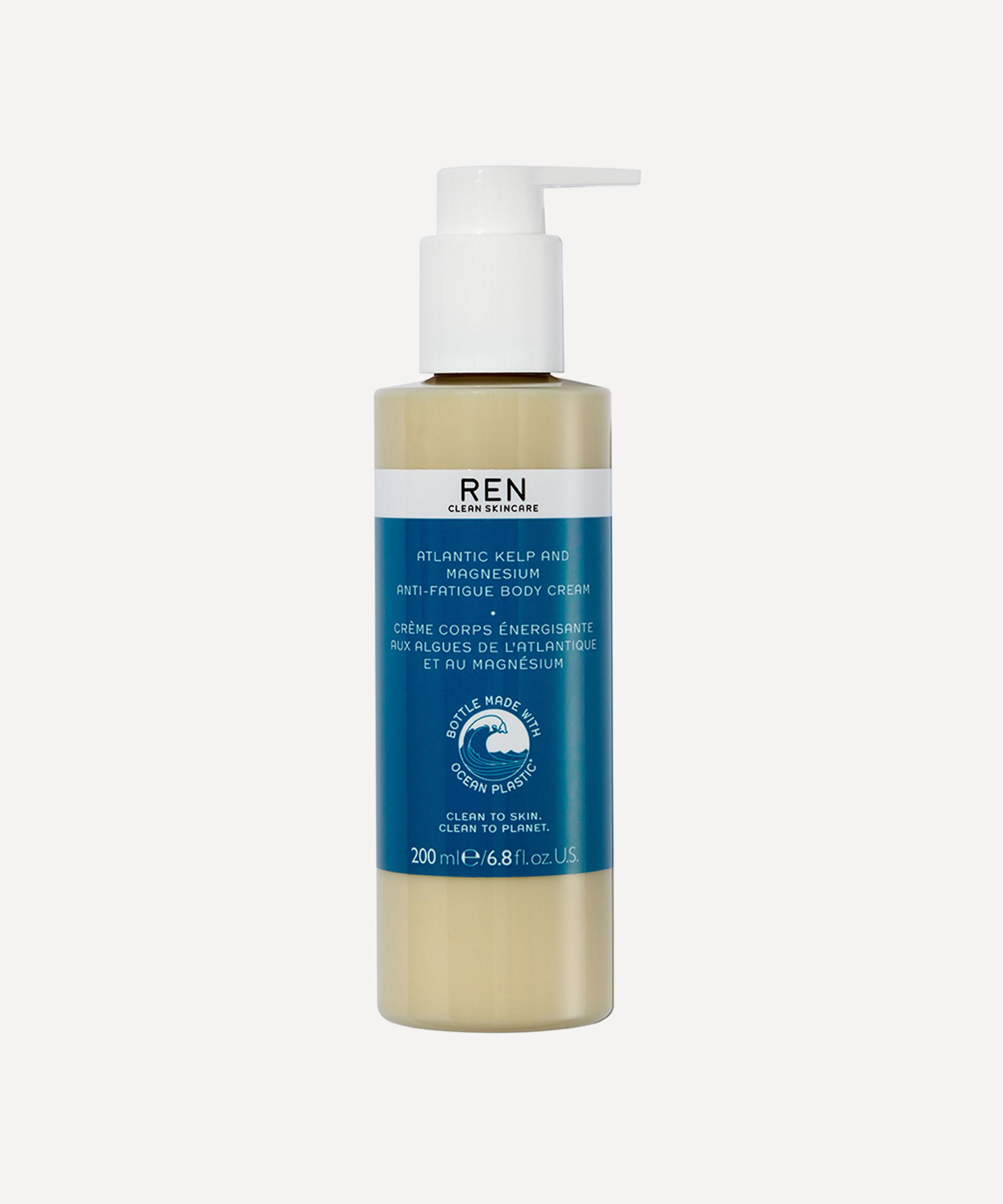 REN Clean Skincare - Atlantic Kelp and Magnesium Anti-Fatigue Body Cream 200ml image number 0