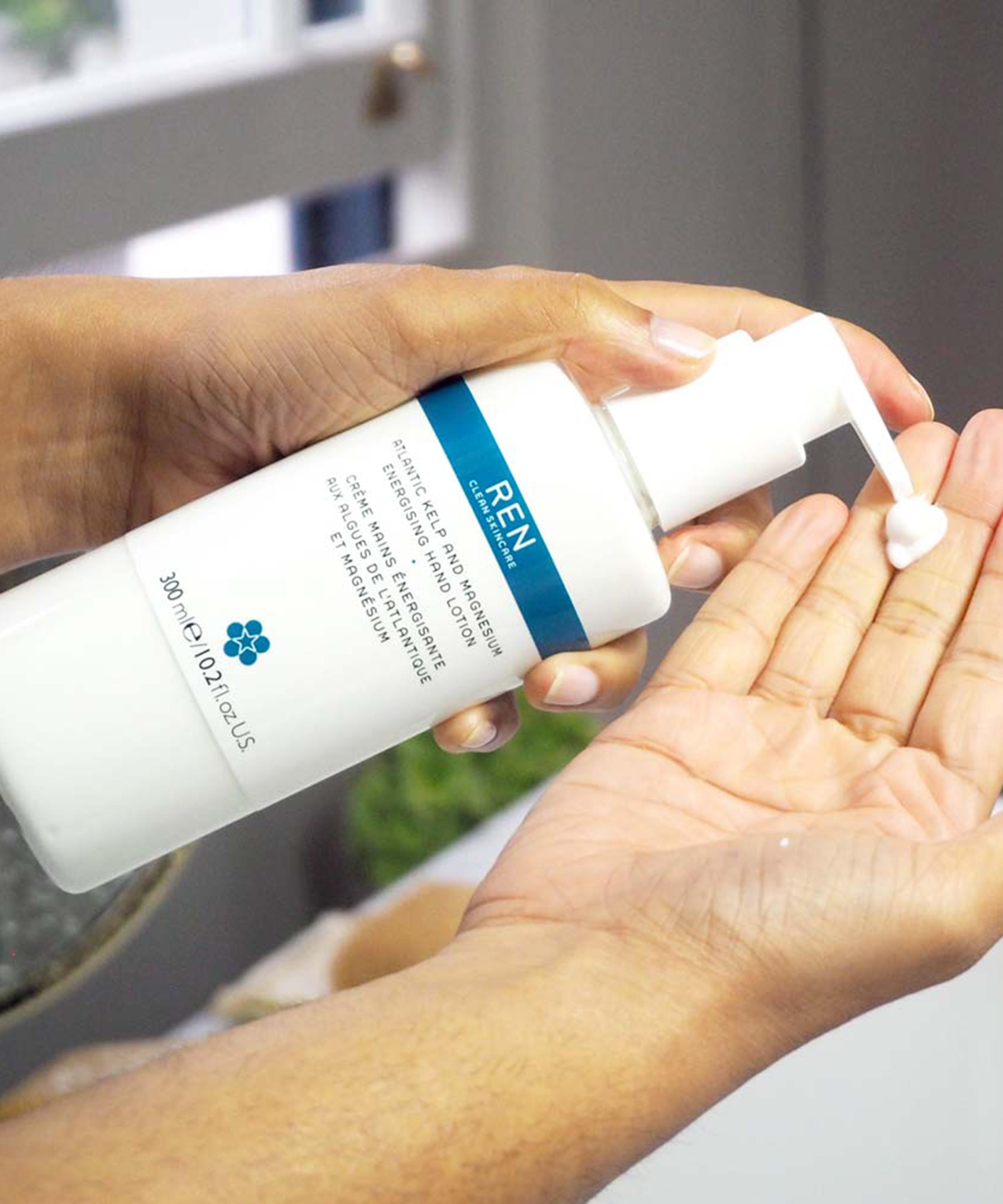 REN Clean Skincare - Atlantic Kelp and Magnesium Energising Hand Lotion 200ml image number 1